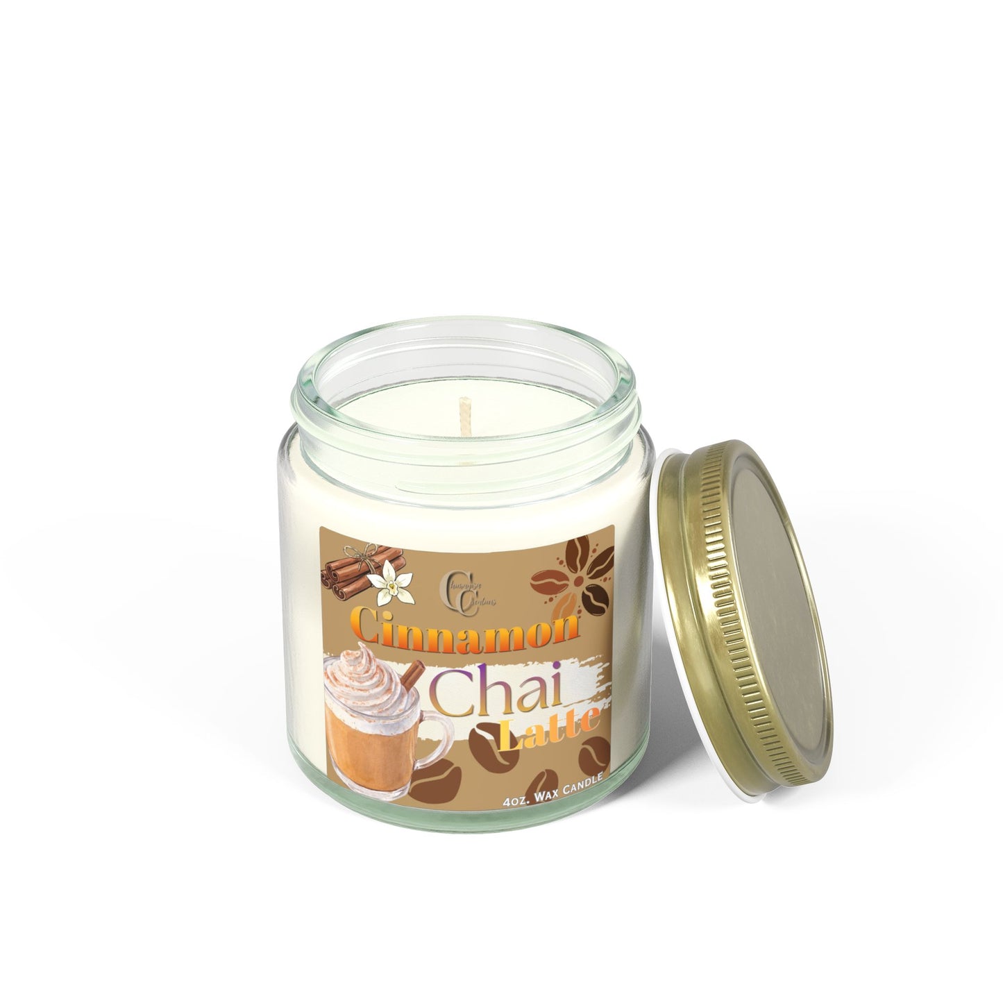 Cinnamon Chai Latte  - Wax Candle (4oz.)