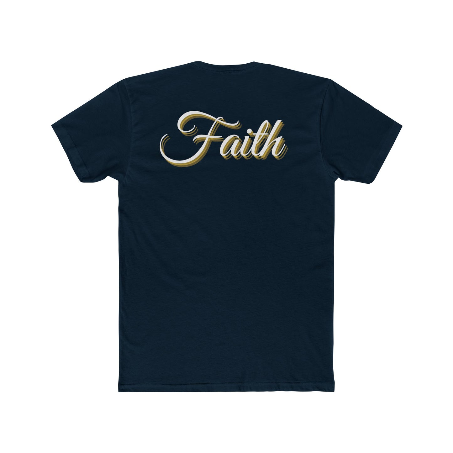 Heart Cross  W/ Faith in back - Graphic Tee