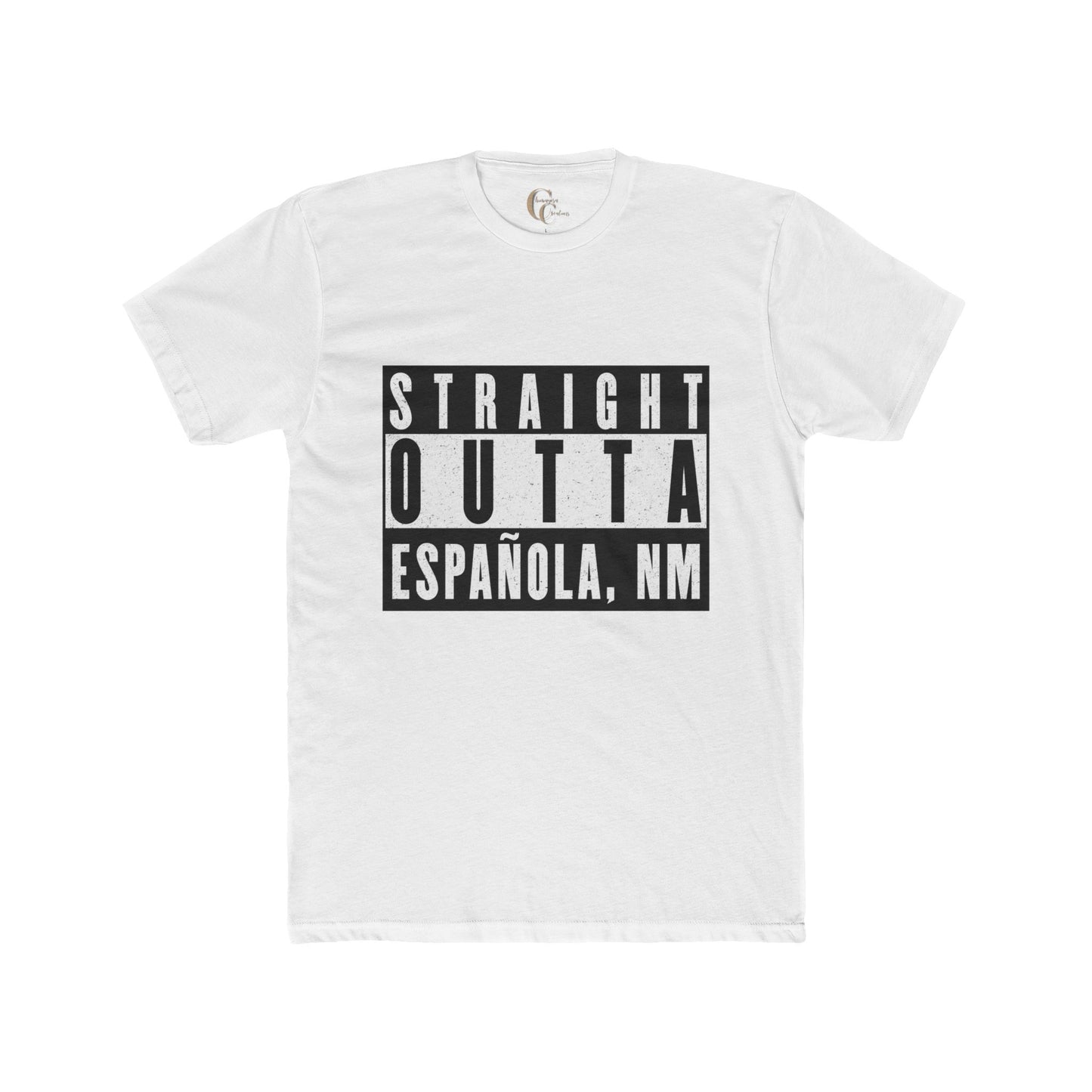 "Straight Outta Española, NM" with Aliens Cruising in Lowrider Graphic Tee