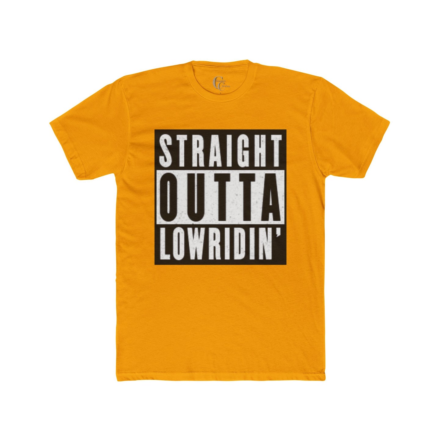 "Straight Outta Lowriding"  with UFO Lowrider Graphic Tee