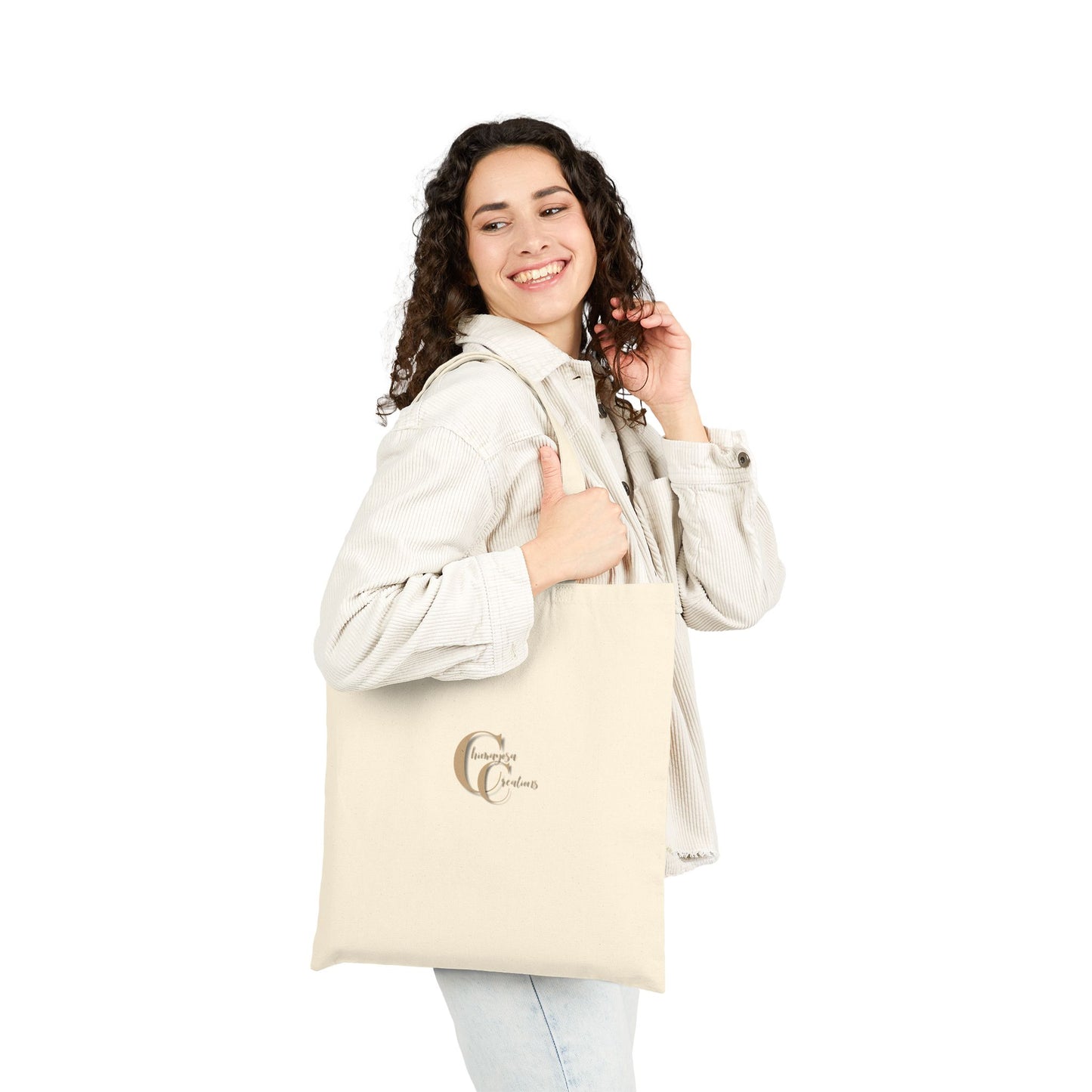 UFO Abducting Lowrider in New Mexico - Cotton Canvas Tote