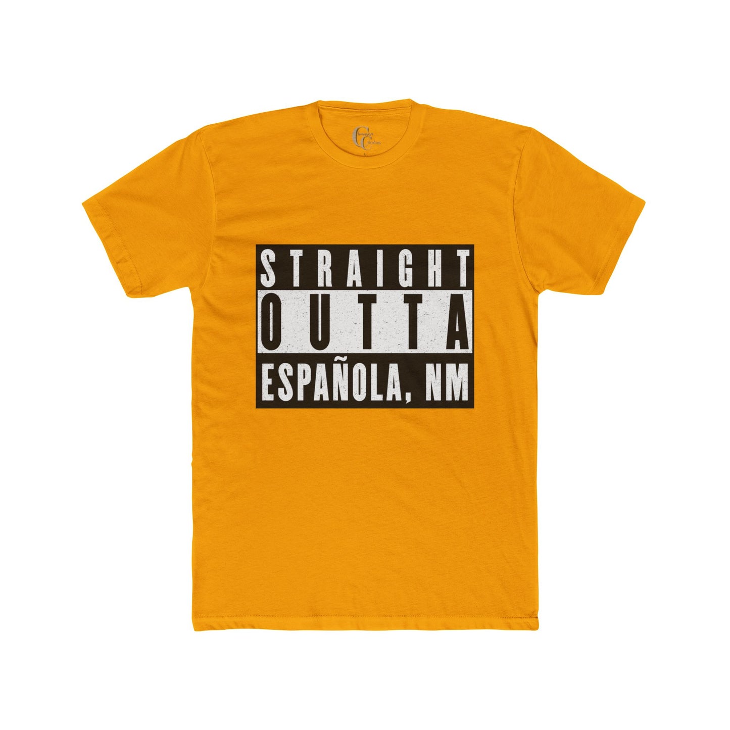 "Straight Outta Española, NM" with Aliens Cruising in Lowrider Graphic Tee