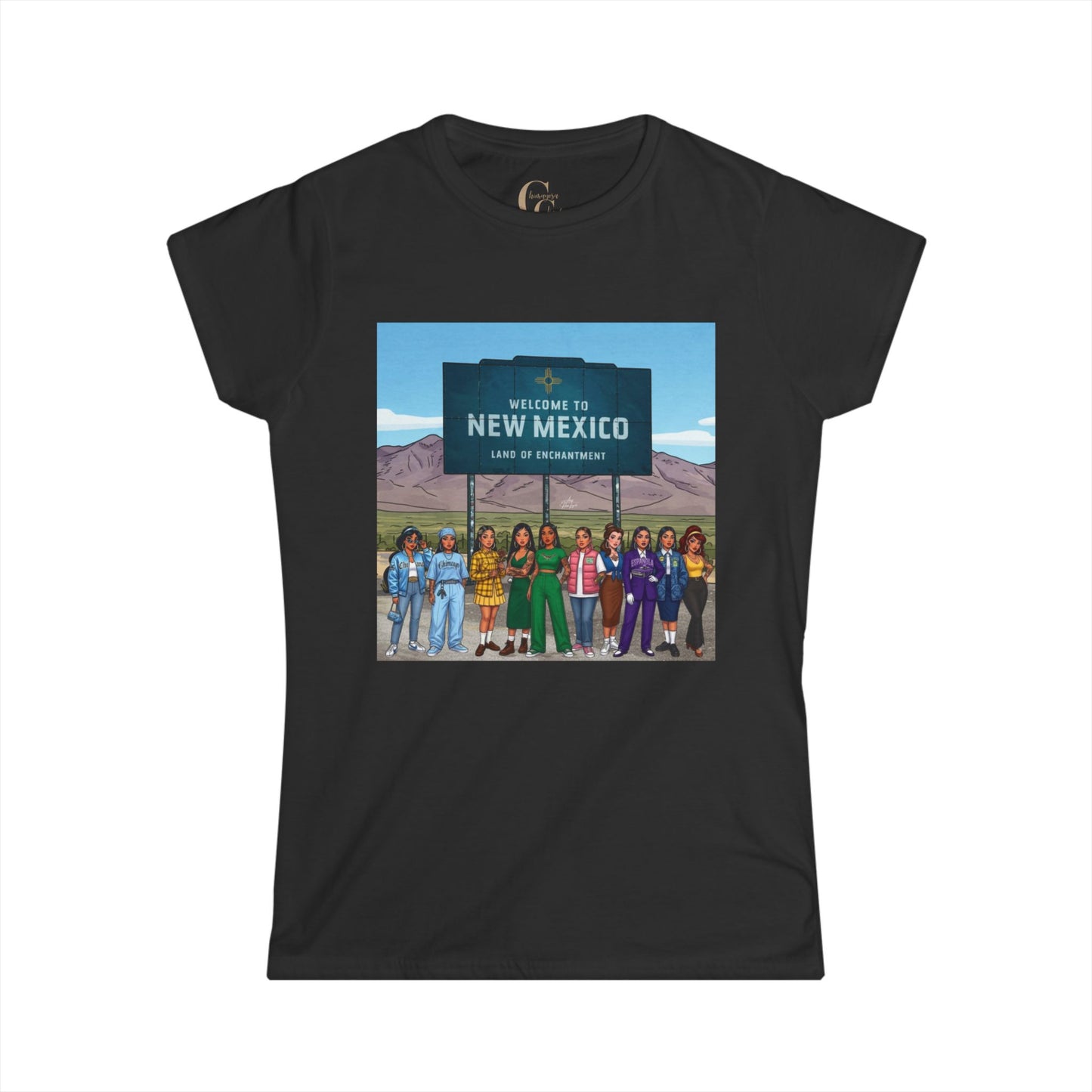 Land of Enchantment Diverse Cholas - Graphic Tee