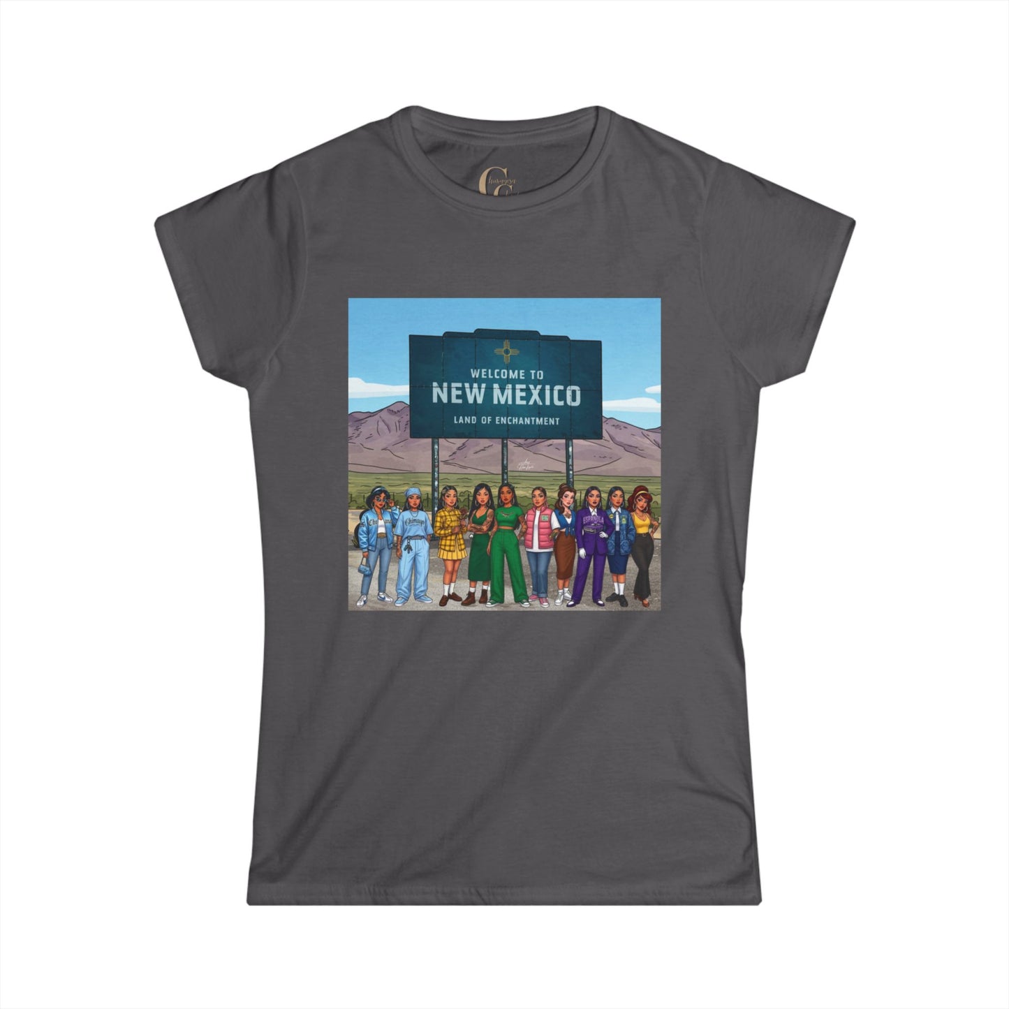 Land of Enchantment Diverse Cholas - Graphic Tee