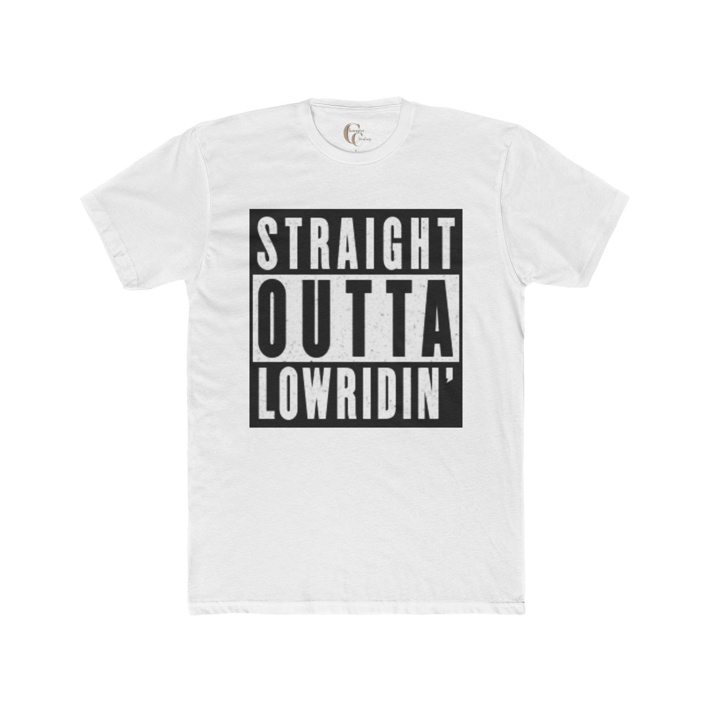 "Straight Outta Lowriding"  with UFO Lowrider Graphic Tee