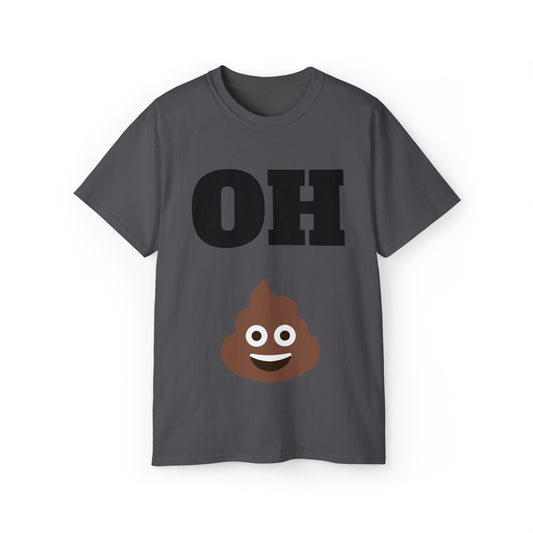 Oh Shit Emoji Graphic Tee