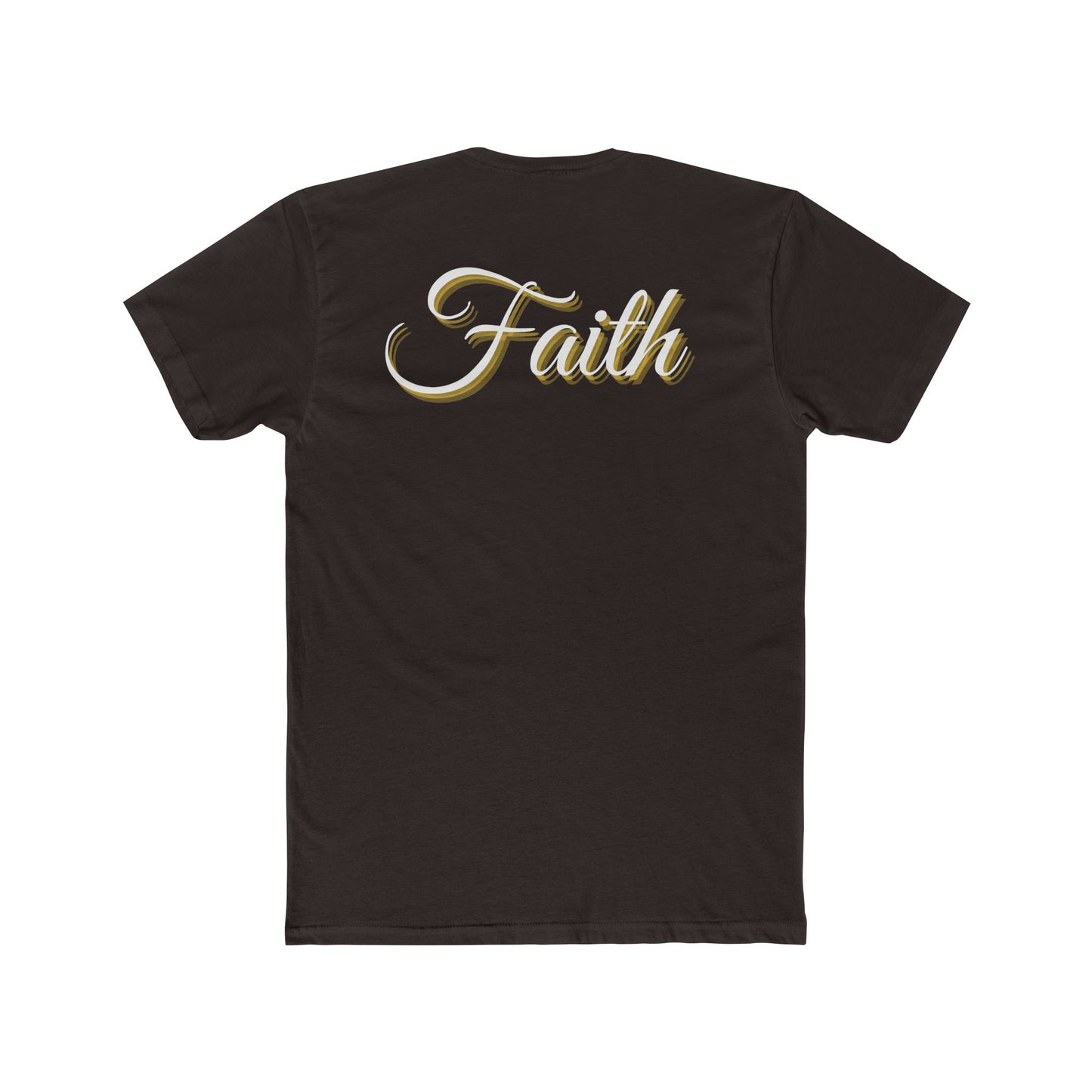 Heart Cross  W/ Faith in back - Graphic Tee