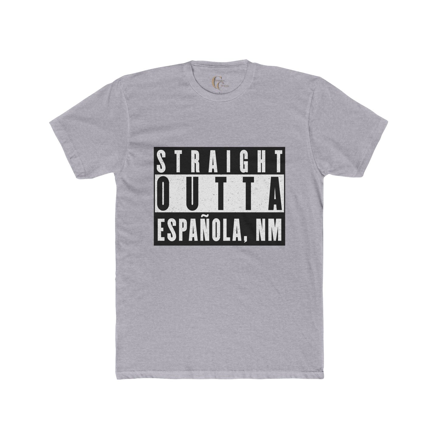 "Straight Outta Española, NM" with Aliens Cruising in Lowrider Graphic Tee