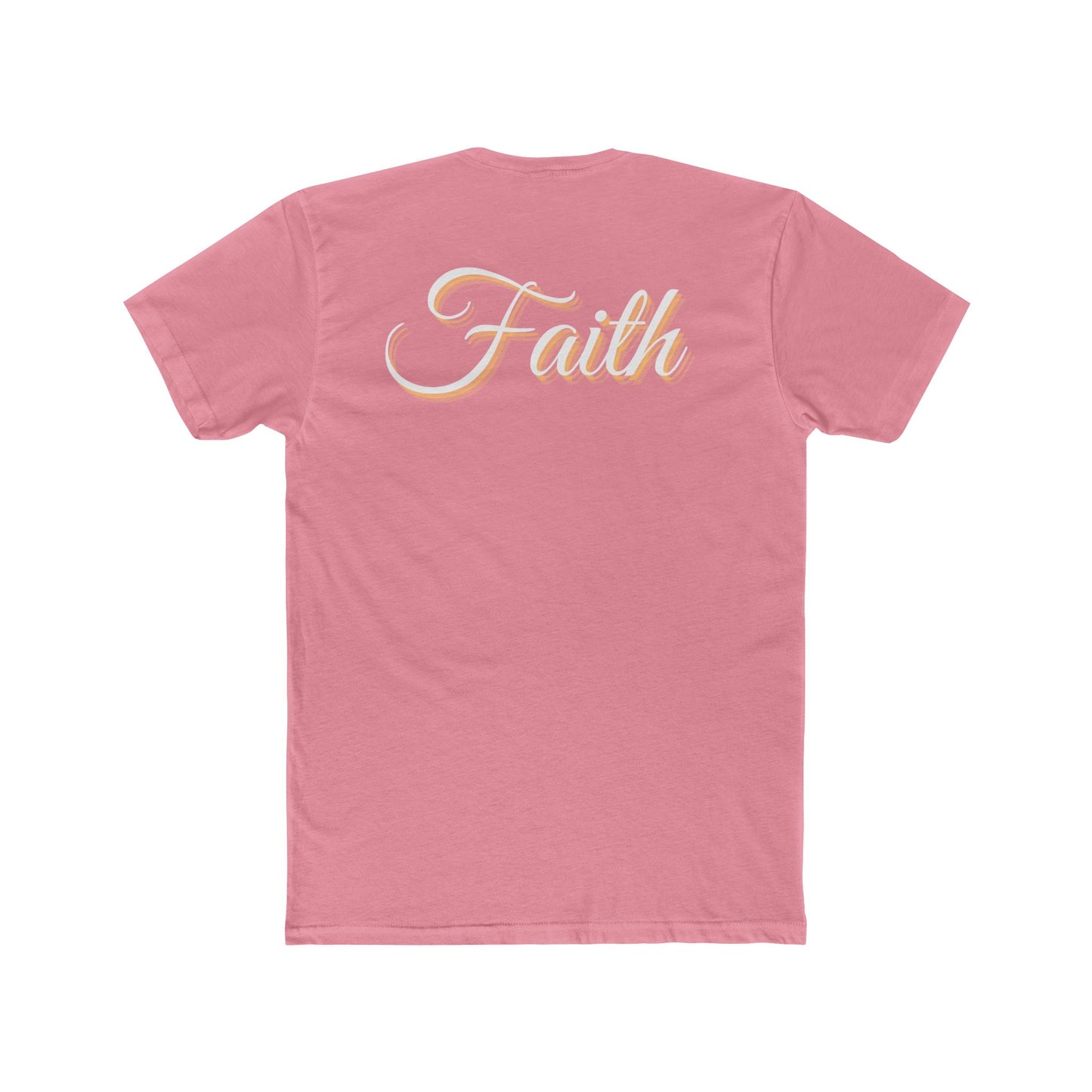 Heart Cross  W/ Faith in back - Graphic Tee