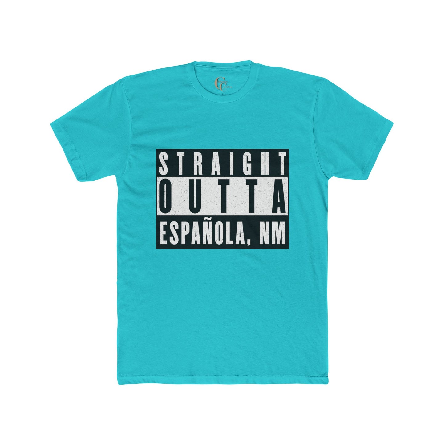 "Straight Outta Española, NM" with Aliens Cruising in Lowrider Graphic Tee