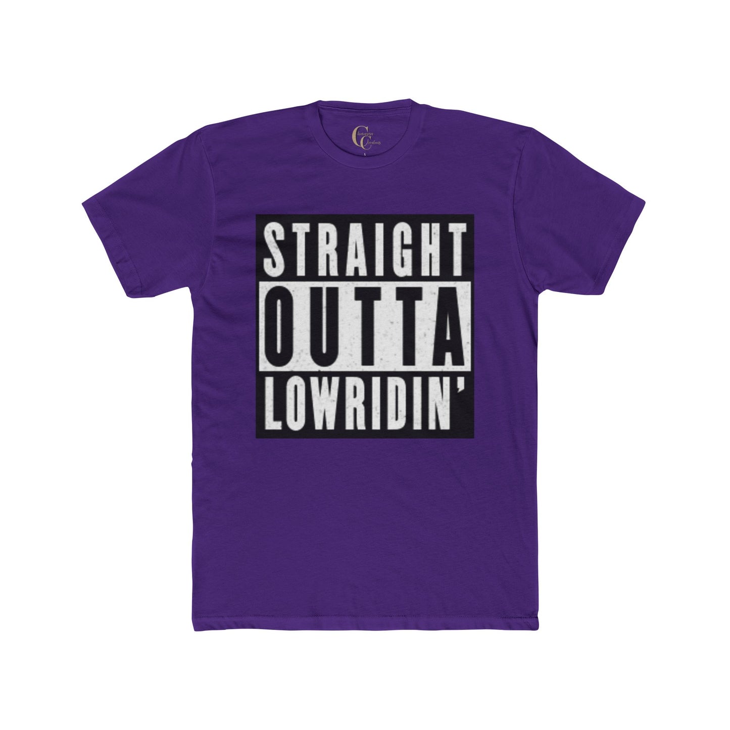 "Straight Outta Lowriding"  with UFO Lowrider Graphic Tee