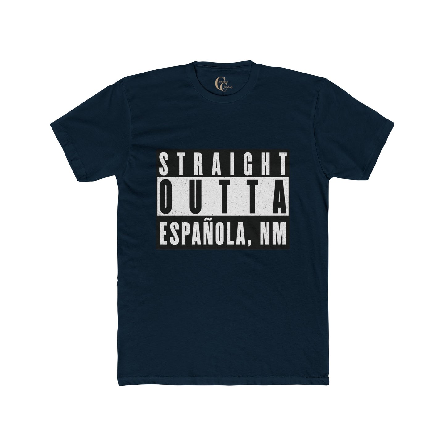 "Straight Outta Española, NM" with Aliens Cruising in Lowrider Graphic Tee