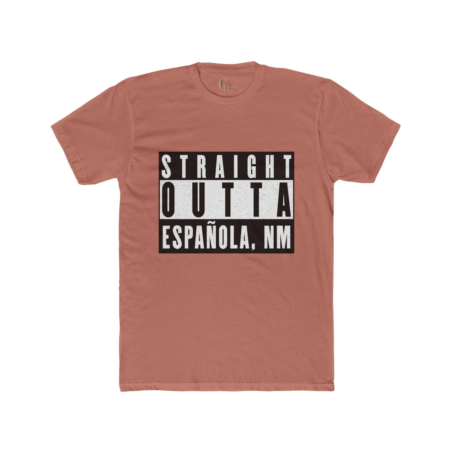 "Straight Outta Española, NM" with Aliens Cruising in Lowrider Graphic Tee