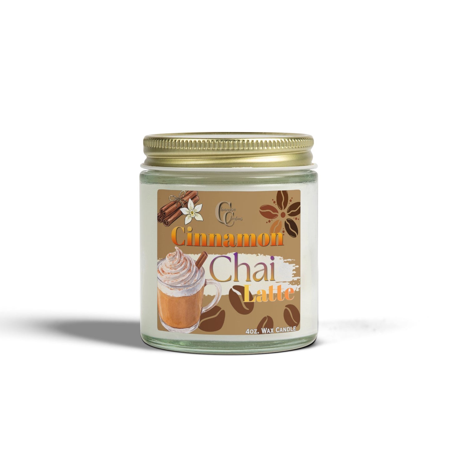 Cinnamon Chai Latte  - Wax Candle (4oz.)