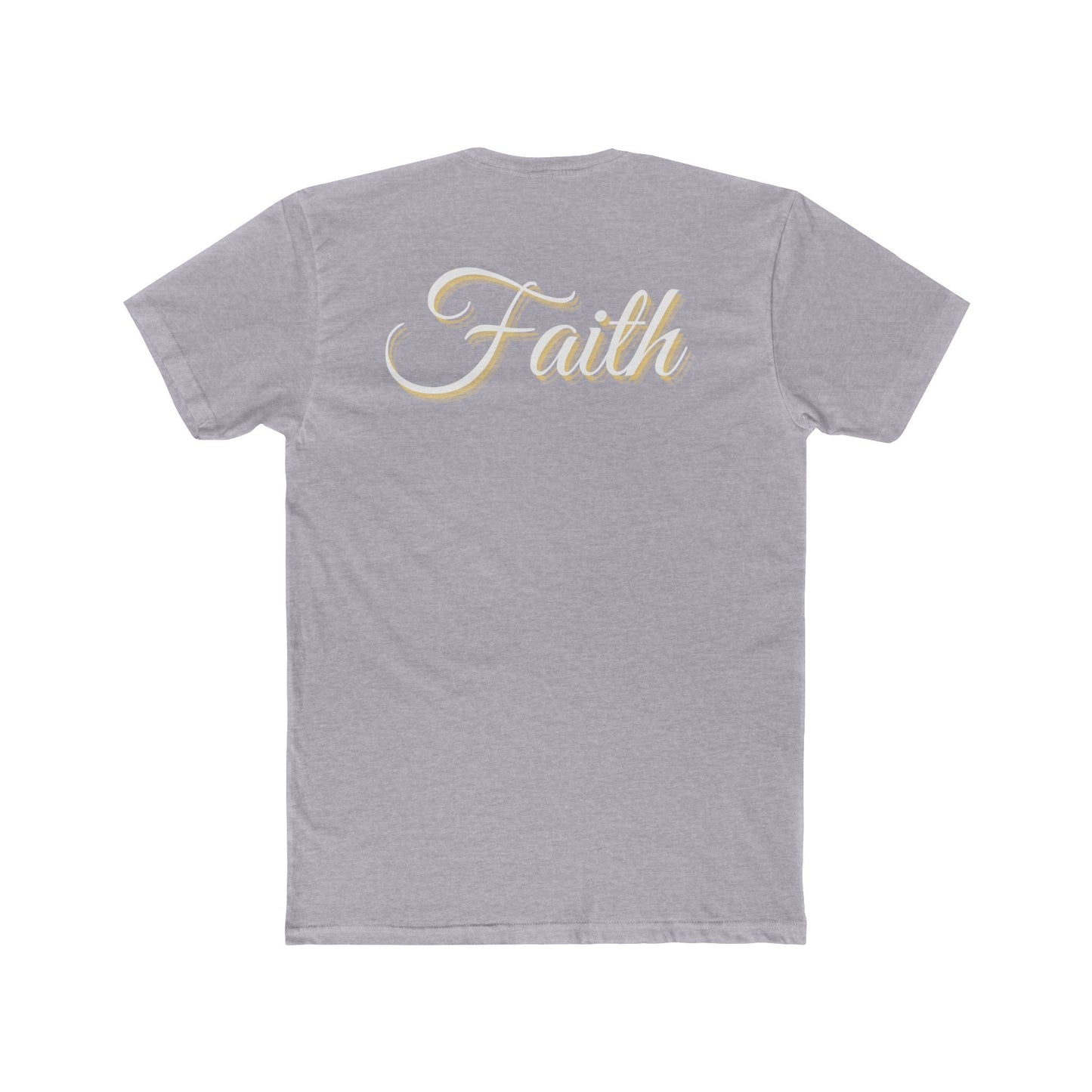 Heart Cross  W/ Faith in back - Graphic Tee