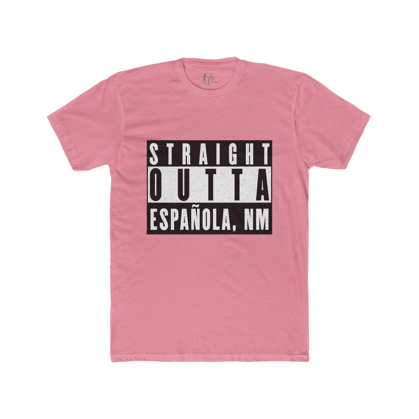 "Straight Outta Española, NM" with Aliens Cruising in Lowrider Graphic Tee