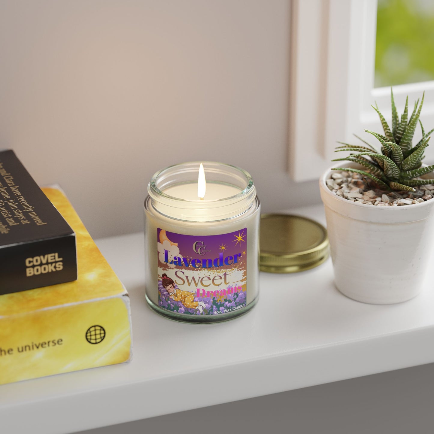 Lavender Sweet Dreams —  Wax Candle (4oz)