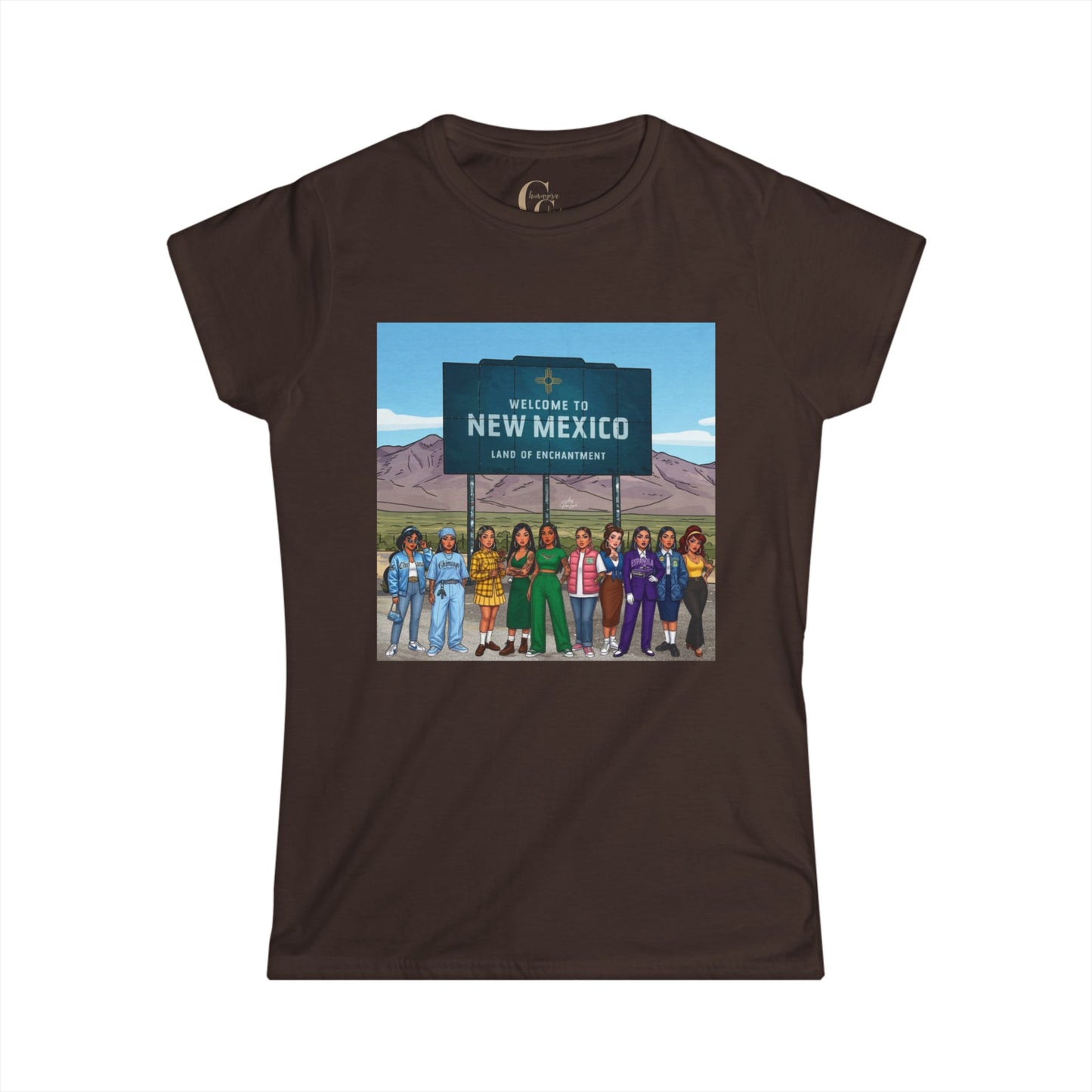 Land of Enchantment Diverse Cholas - Graphic Tee
