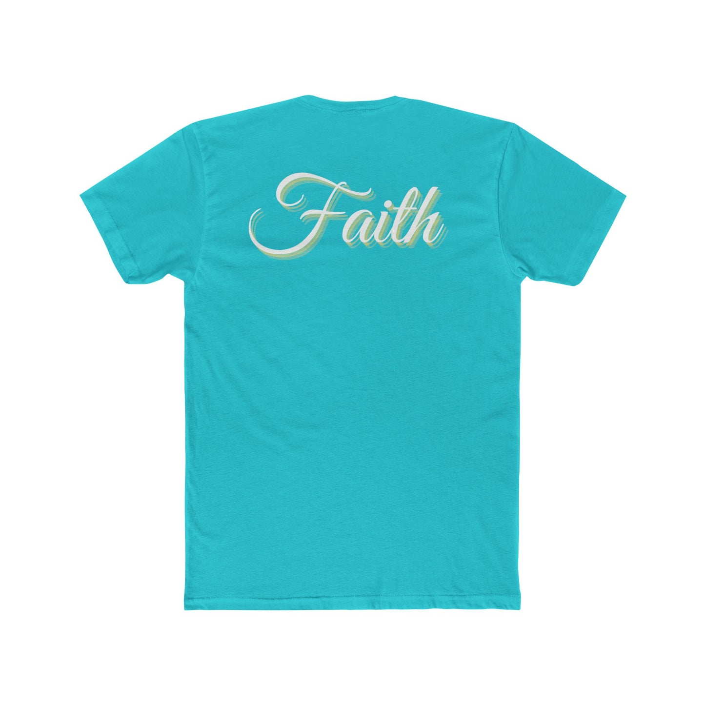 Heart Cross  W/ Faith in back - Graphic Tee