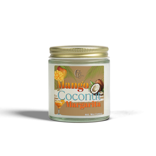 Mango Coconut Margarita -  Wax Candle (4oz)