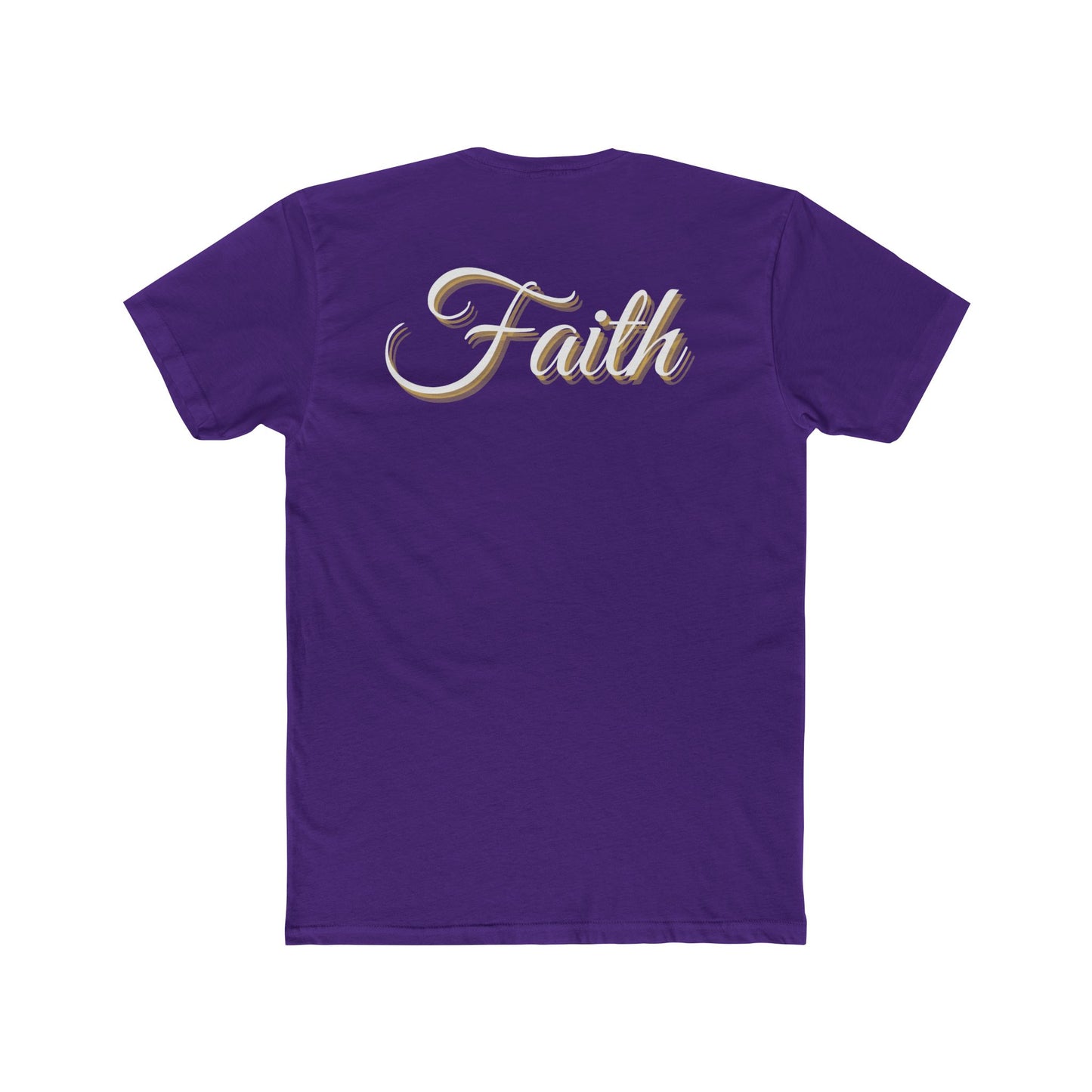 Heart Cross  W/ Faith in back - Graphic Tee
