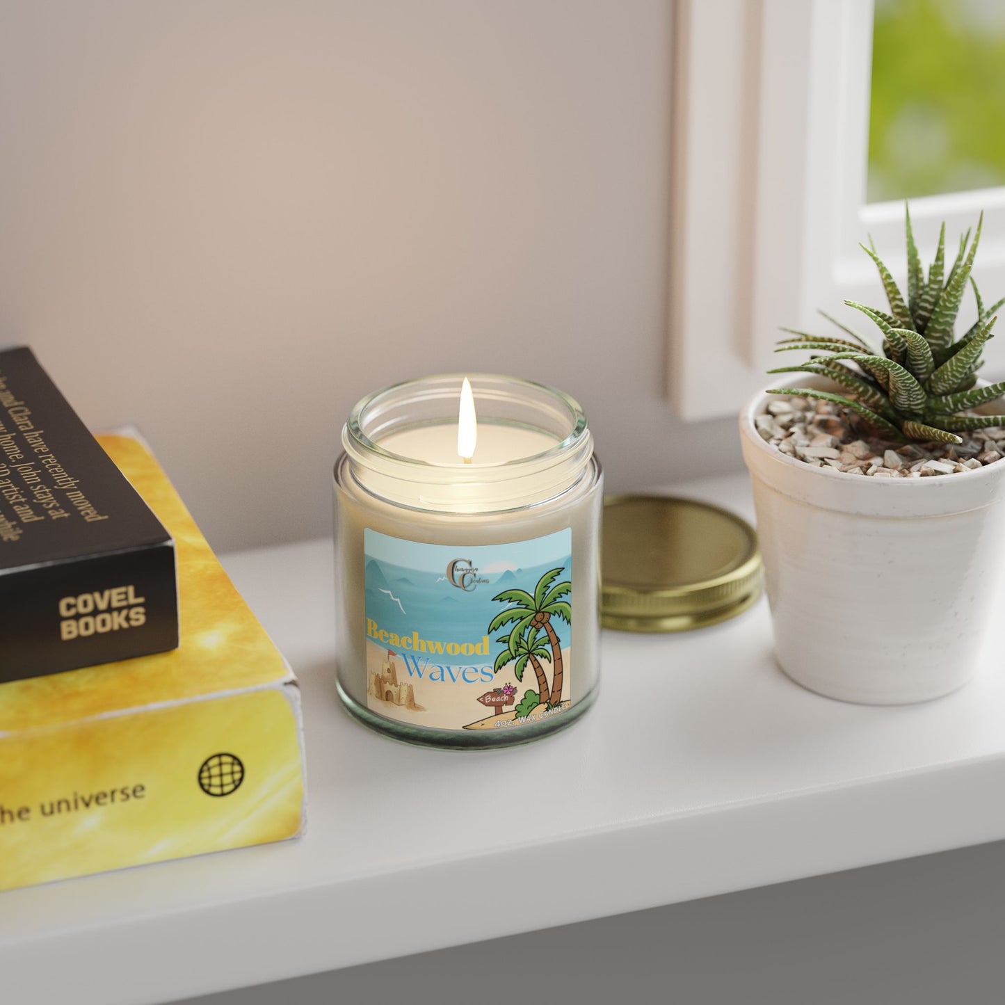 Beachwood Waves — Wax Candle (4oz)