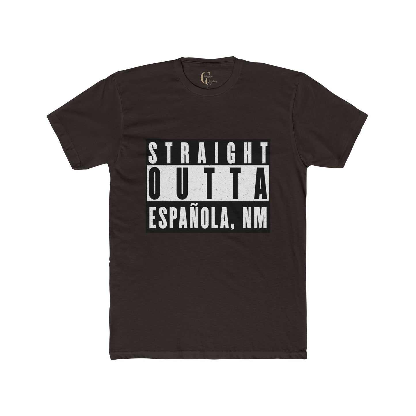 "Straight Outta Española, NM" with Aliens Cruising in Lowrider Graphic Tee